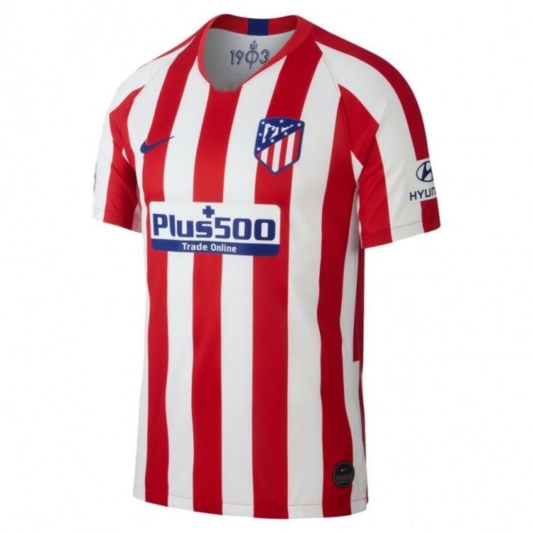 Футбольная футболка Атлетико Мадрид Домашняя 2019 2020 L(48)