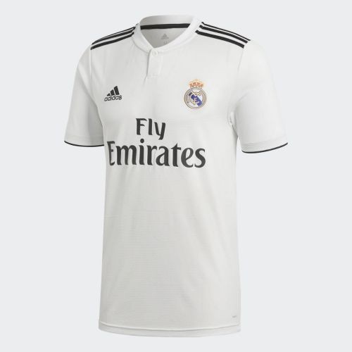 Футбольная футболка детская ФК Реал Мадрид Домашняя 2018 2019 S/S 2XL (рост 164 см)