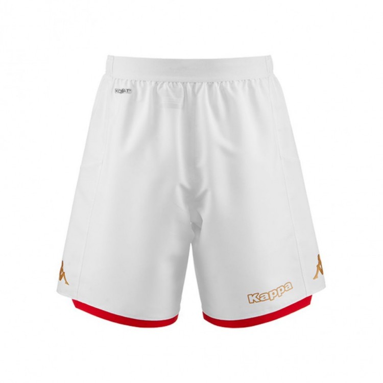 Футбольные шорты для детей Монако Домашние 2019 2020 XS (рост 110 см)