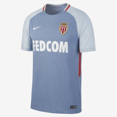 Футбольная футболка детская ФК Монако Гостевая 2017 2018 L/S XL (рост 152 см)