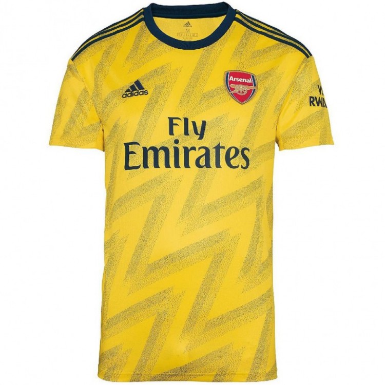 Футбольная футболка для детей Арсенал Гостевая 2019 2020 L (рост 140 см)